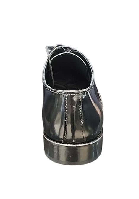 BRUSHED-OFF SHOE WITH LACES SALVATORE FINIZIO | shoes | 7720 6000NERO